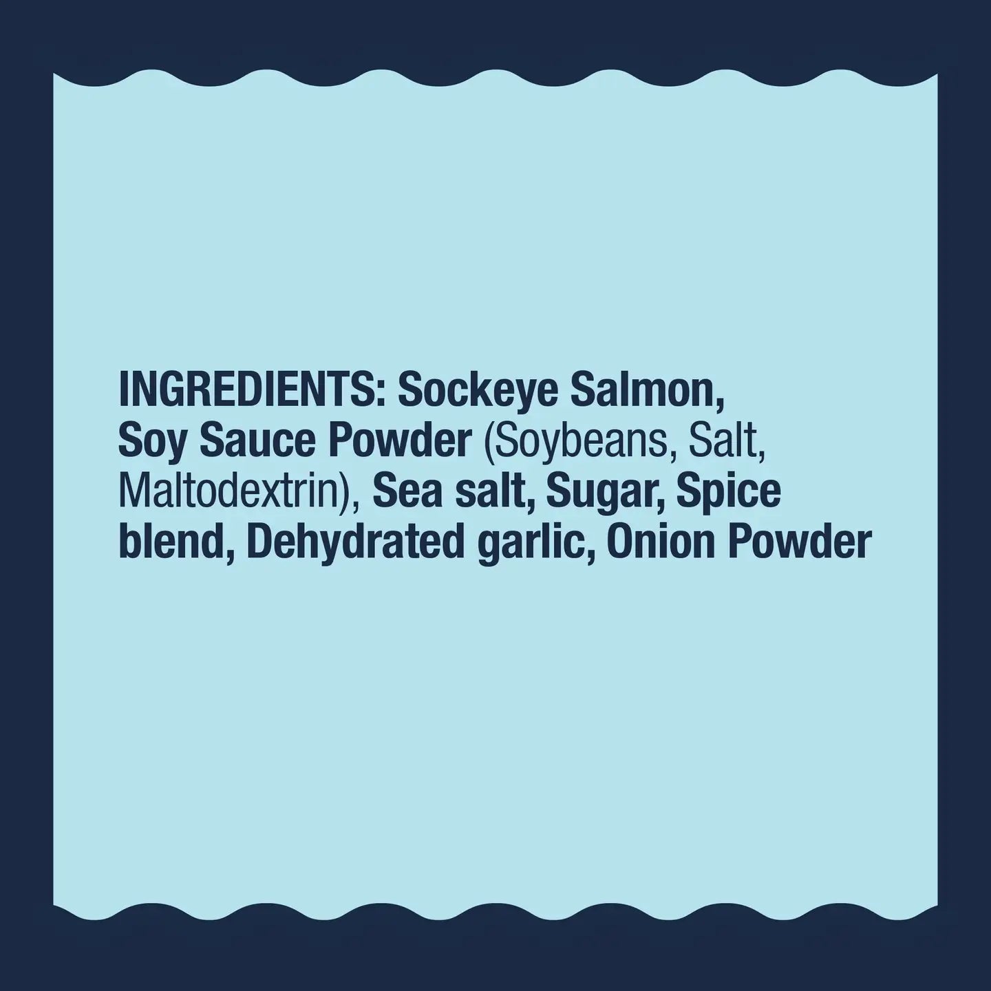 Sea Salt Wild Alaskan Sockeye Salmon Jerky (Caddies)